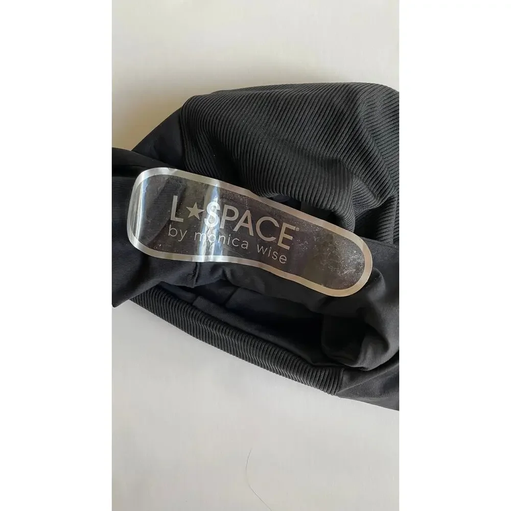 L*Space Jackie Bikini Bottom Black XS NWOT New